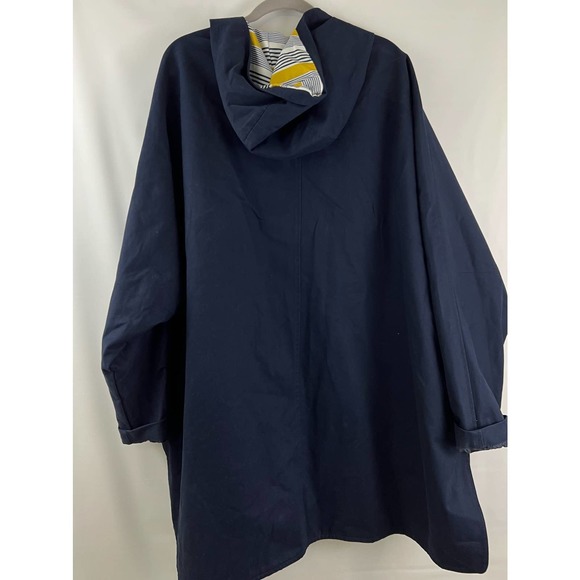 Old Navy Full Zip Lightweight Windbreaker Jacket Mens Size XXLarge Blue Pockets - Picture 8 of 8